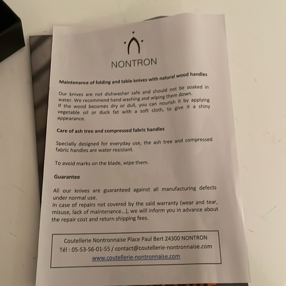 Nontron French salad servers - Picture 6 of 7